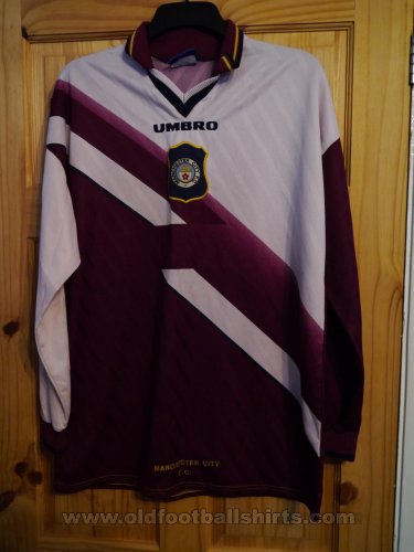 Manchester City Away football shirt 1996 - 1997