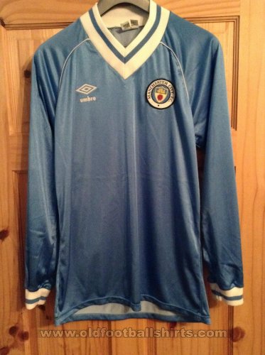 Manchester City Home football shirt 1981 - 1983