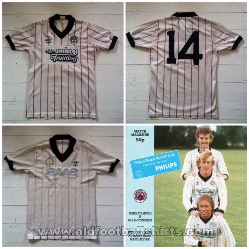 Manchester City Away football shirt 1981 - 1983