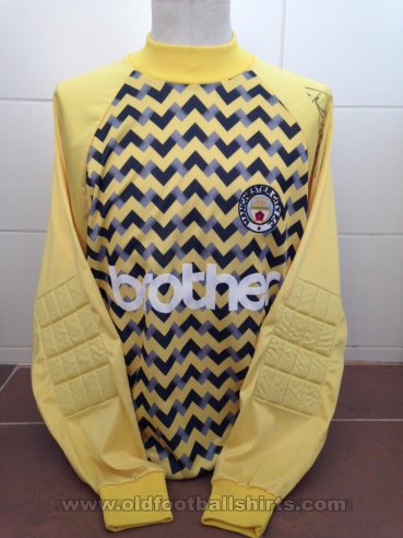 Manchester City Goalkeeper football shirt 1989 - 1990