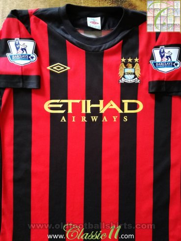 Manchester City Away football shirt 2011 - 2012