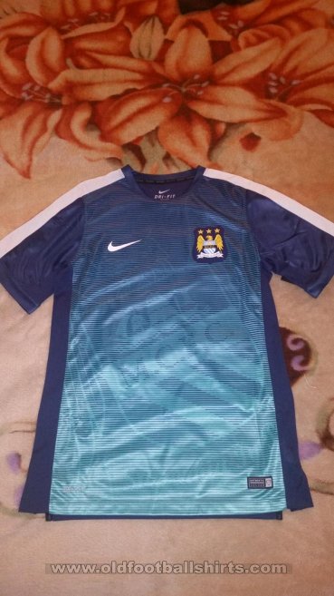 Manchester City Training/Leisure football shirt 2015 - 2016