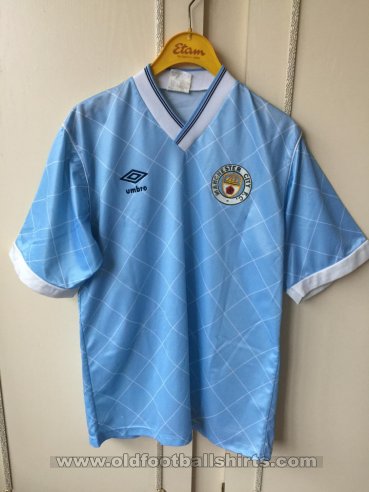 Manchester City Home football shirt 1988 - 1989
