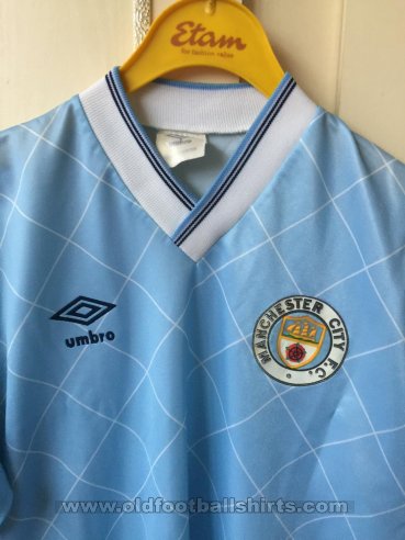 Manchester City Home football shirt 1988 - 1989