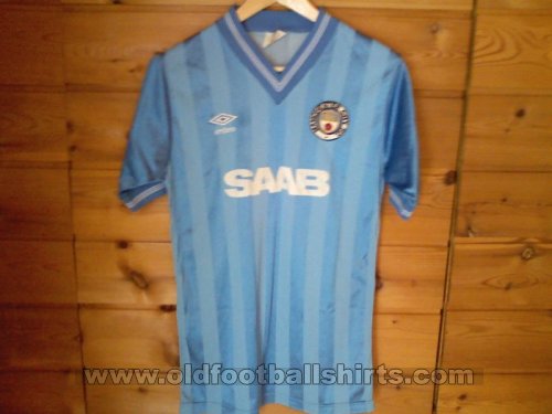 Manchester City Home voetbalshirt  1983 - 1984