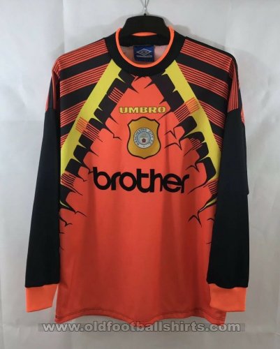 Manchester City Goalkeeper football shirt 1996 - 1997