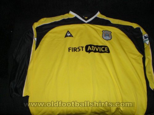 Manchester City Goalkeeper football shirt 2002 - 2003