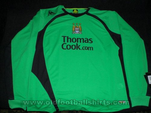 Manchester City Goalkeeper football shirt 2008 - 2009
