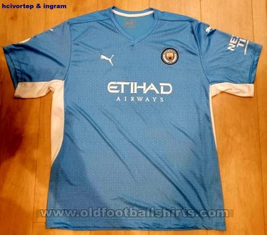 Manchester City Home maglia di calcio 2021 - 2022