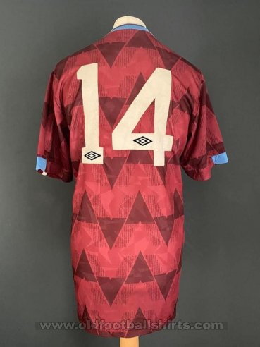Manchester City Away football shirt 1989 - 1990