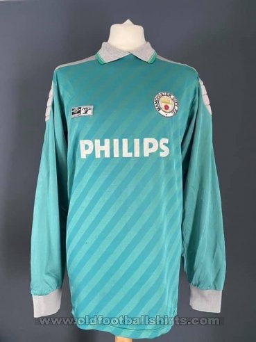 Manchester City Goalkeeper football shirt 1986 - 1987