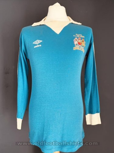 Manchester City Beker shirt  voetbalshirt  1976