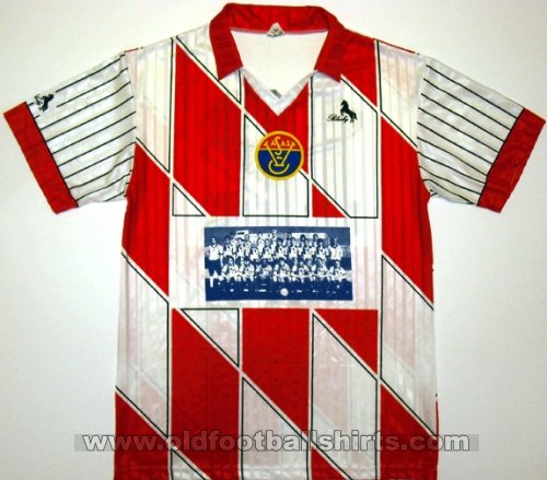 Vasas SC Home football shirt 1990 - 1991
