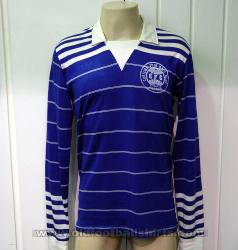 Coritiba FC Goalkeeper football shirt 1986 - 1987