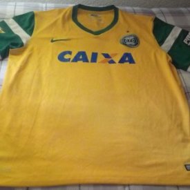 Coritiba FC Home football shirt 2014 sponsored by Caixa