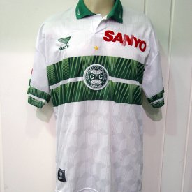 Coritiba FC Home football shirt 1997 - 1998 sponsored by Sanyo