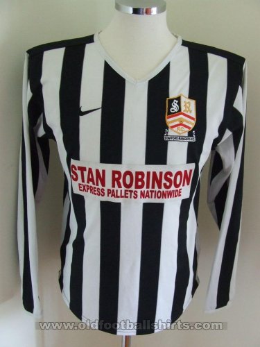 Stafford Rangers Home football shirt 2002 - 2004