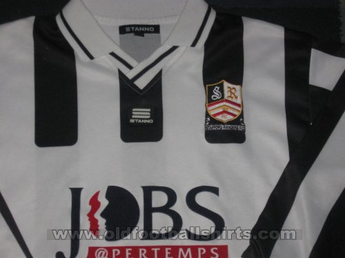 Stafford Rangers Home football shirt 2001 - 2002