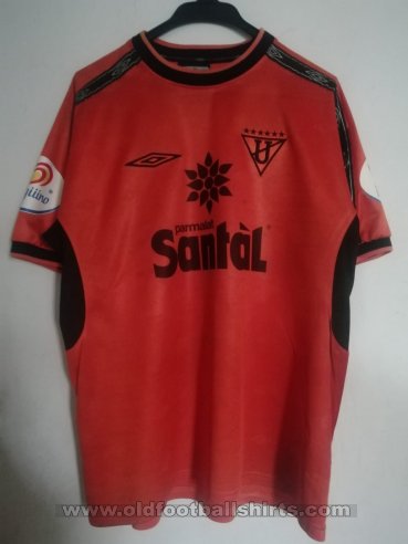 LDU Quito Away football shirt 2002