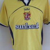 Third football shirt 2000 - 2001