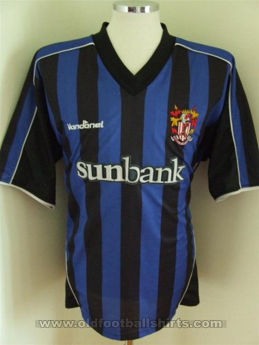Stevenage FC Away football shirt 2003 - 2004