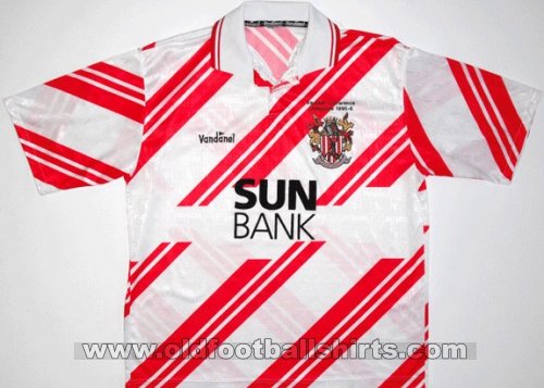 Stevenage FC Home football shirt 1996 - 1997