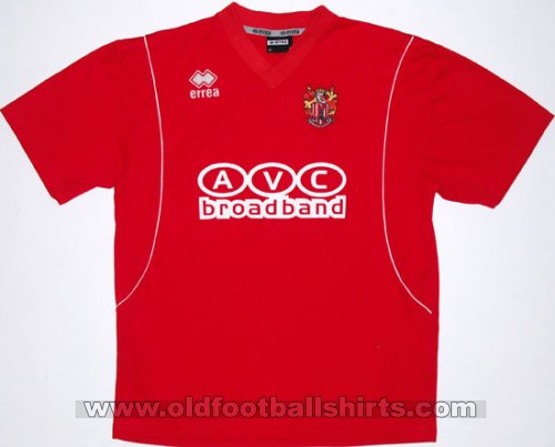Stevenage FC Home football shirt 2005 - 2006