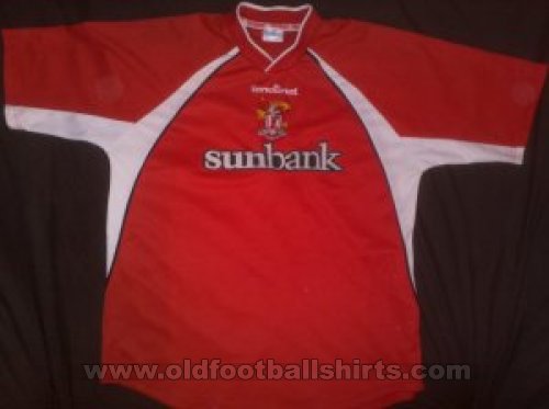 Stevenage FC Home football shirt 2002 - 2004