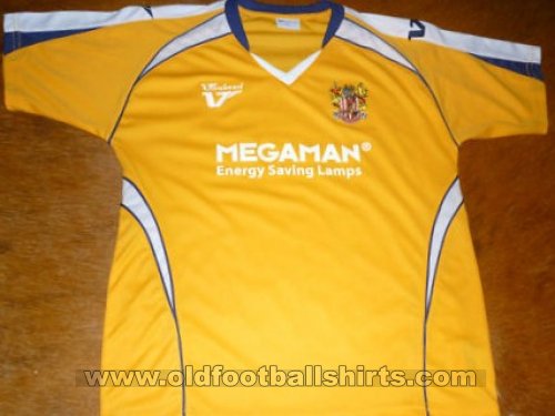 Stevenage FC Away football shirt 2009 - 2010