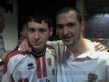 Stevenage FC Home football shirt 2006 - 2008