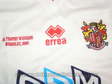 Stevenage FC Special football shirt 2006 - 2007