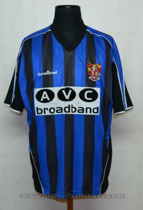Stevenage FC Away football shirt 2003 - 2004