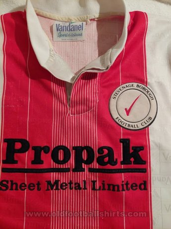 Stevenage FC Home football shirt 1994 - 1996