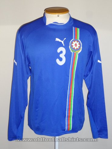 Azerbaijan Home baju bolasepak 2005
