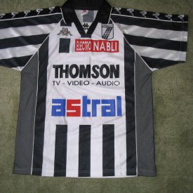 Club Sportif Sfaxien Home football shirt 2000 - 2001 sponsored by Thomson