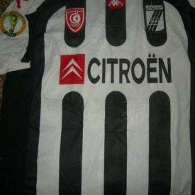 Club Sportif Sfaxien Home football shirt 2007 sponsored by Citroën
