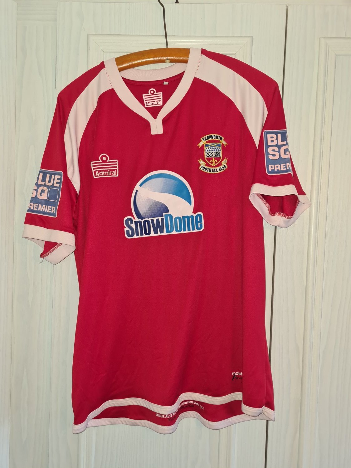 Tamworth Home football shirt 2010 - 2011.