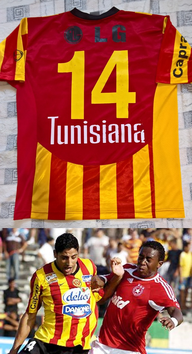 Maillot Esperance Sportive De Tunis - NewBasse - Taille L - Neuf Avec Défauts