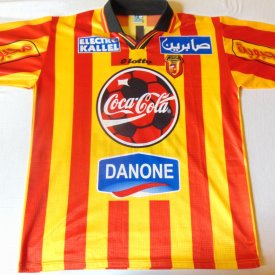 Espérance Sportive de Tunis Home football shirt 2002 sponsored by Coca Cola