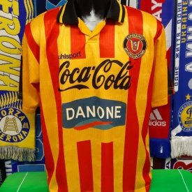 Espérance Sportive de Tunis Home football shirt 1998 - 1999 sponsored by Danone
