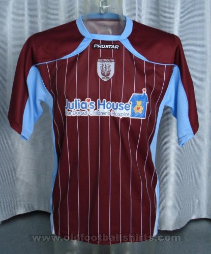Weymouth Home football shirt 2008 - ?