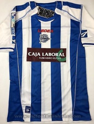 Alaves Home football shirt 2008 - 2009