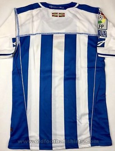 Alaves Home football shirt 2008 - 2009