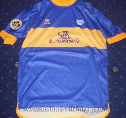 Alaves Cup Shirt football shirt 2000 - 2001