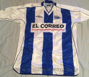 Alaves Home football shirt 2004 - 2005