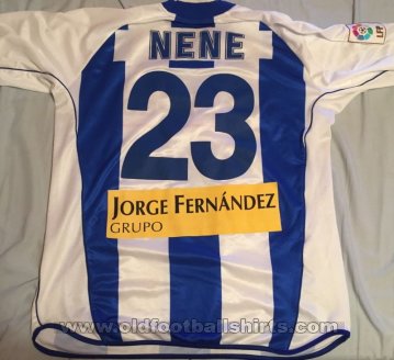 Alaves Home football shirt 2004 - 2005