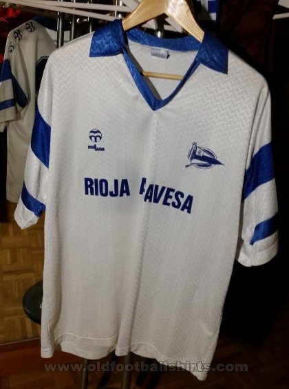 Alaves Home football shirt 1992 - 1993