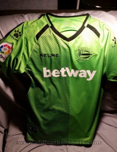 Alaves שוער חולצת כדורגל 2018 - 2019