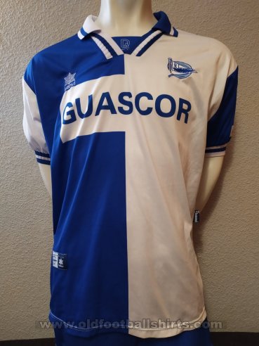 Alaves Home football shirt 2000 - 2001