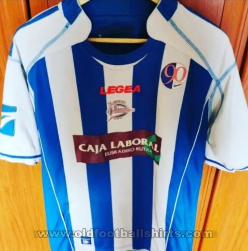 Alaves Home football shirt 2009 - 2010